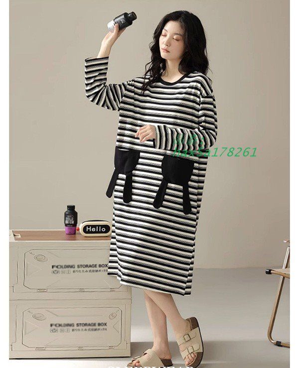 ペアパジャマ 冬春秋 ワンピース ルームウェア メンズ カップル 寝巻き ペア シンプル 寝間着 韓国風 ゆったり お揃い ギフト 部屋着 hax5a178261 DECORATOM_COM_BR