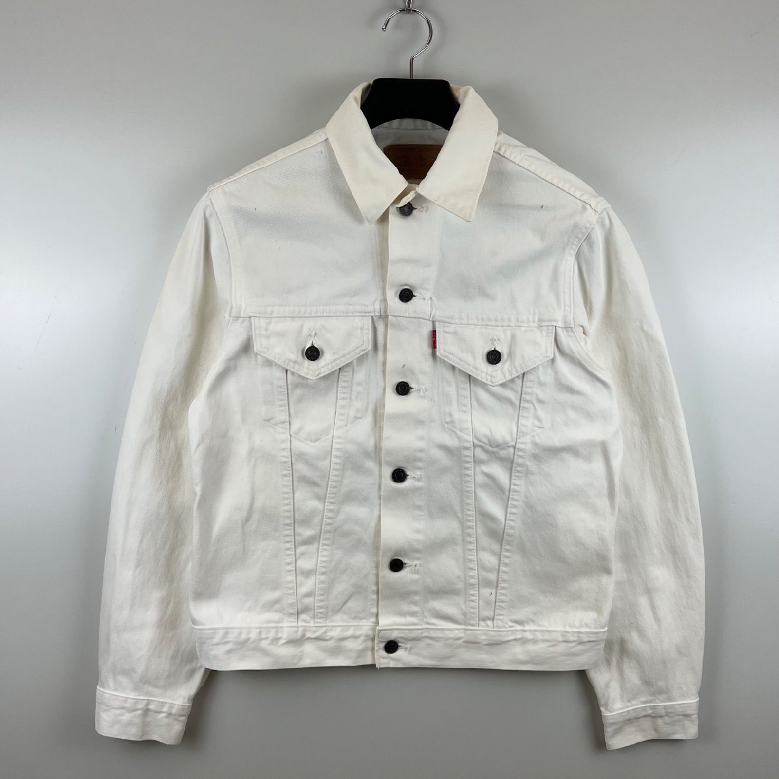 Levi s 90s 1993 VTG tracker jacket 38 70505-03 リーバイス ヴィンテージ トラッカージャケット オフホワイト 生成