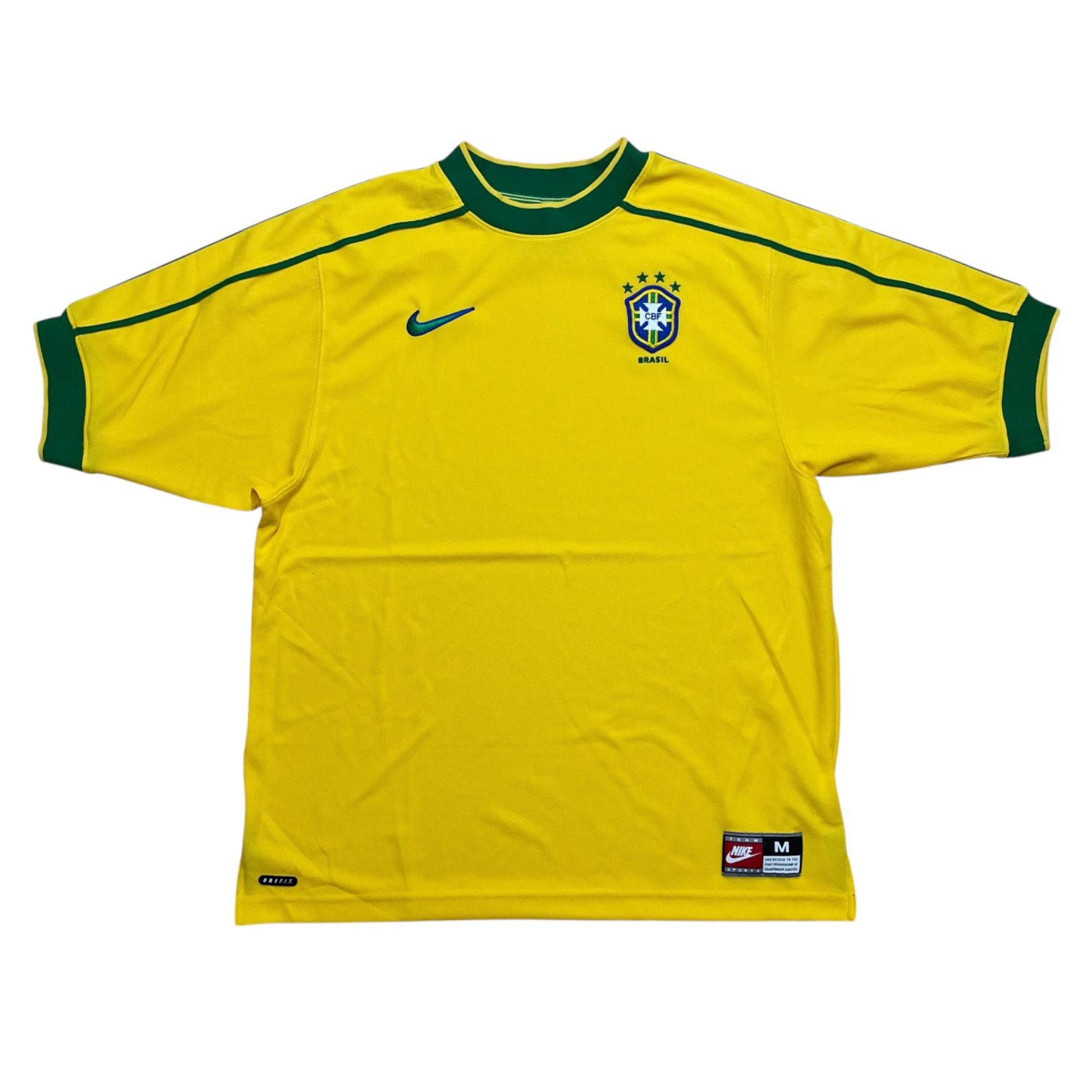 【NIKE】90s サッカーシャツ　ゲームシャツ　ユニフォーム　ジャージ NIKE - 『NIKE』ナイキ ゲームシャツ 90s〜00s 白タグ