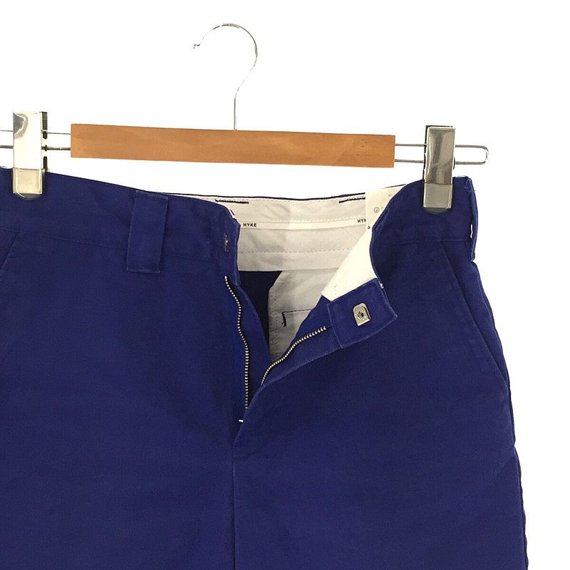HYKE ハイク　デニム　ショートパンツ HYKE / ハイク | デニム ショート パンツ | 2 | ブルー