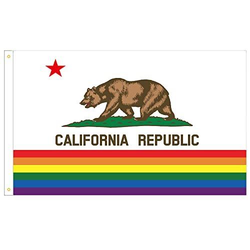 カリフォルニア フラッグ 旗 タペストリーCalifornia republic