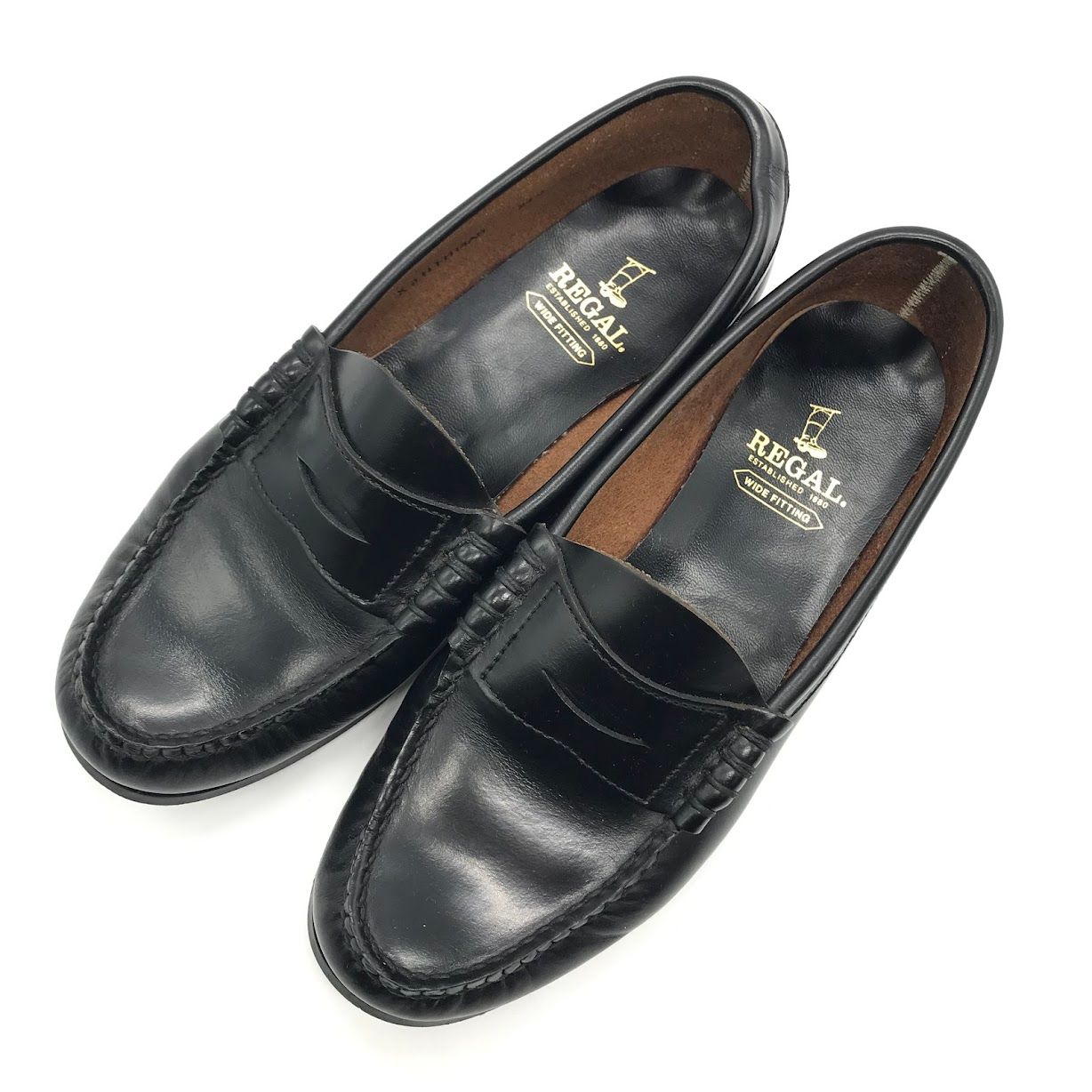 倉吉店】REGAL | リーガル ローファー FLEXIBLE ブラック 24.5cm