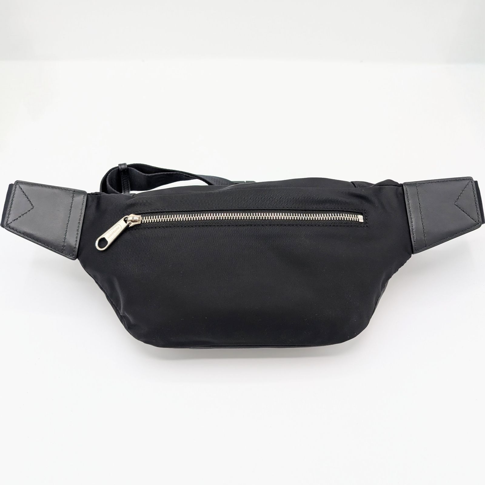 美品】バーバリー/Burberry ロゴプリント ボディバッグ バムバッグ 