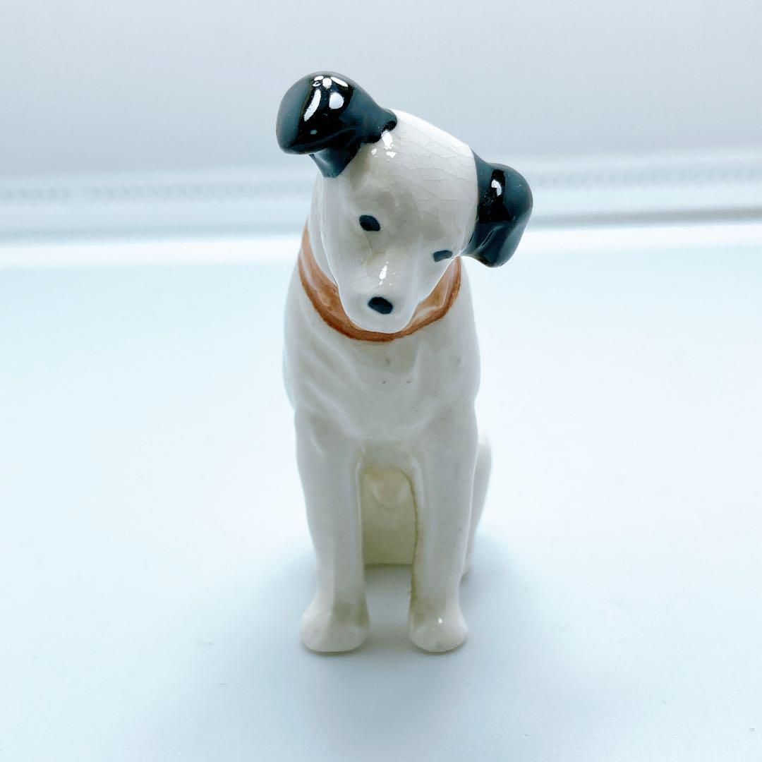 レトロ品　ビクター　ニッパー犬　3体　陶器製 ビクター 犬 ニッパー 陶器 置物 3体 非売品 - メルカリ