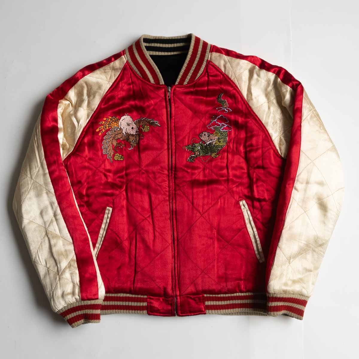 美品】ステュディオ ダルチザンスカジャン 別珍 Lサイズ リバーシブル