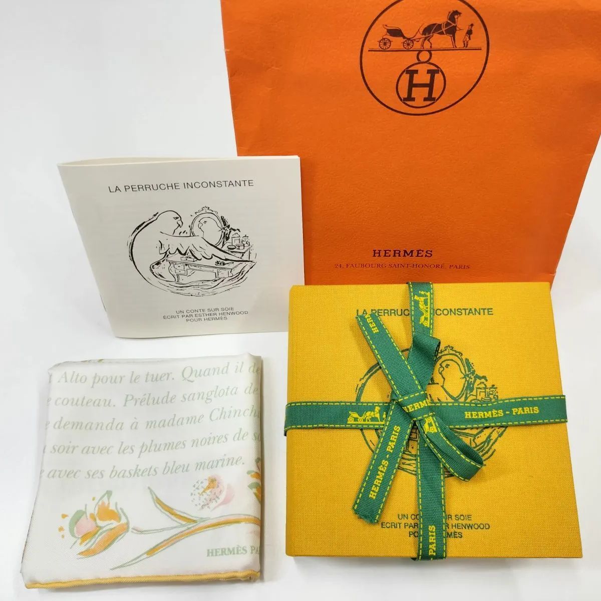 極美品 未使用品 希少】HERMES エルメス プチカレ スカーフ カレ45