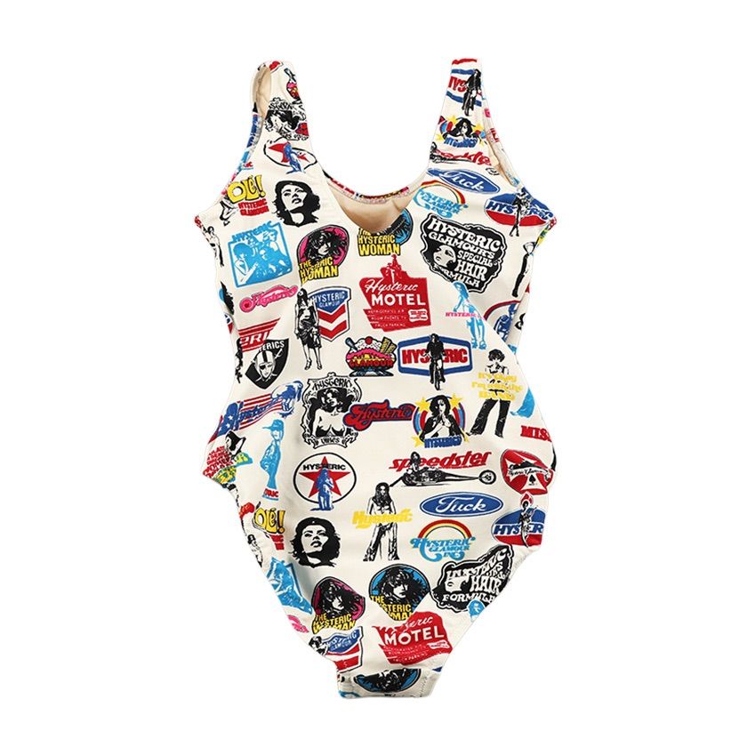 ヒステリックグラマー　水着　ワンピース SKULL BERRY柄 ビキニ|HYSTERIC GLAMOUR WOMEN | HYSTERIC
