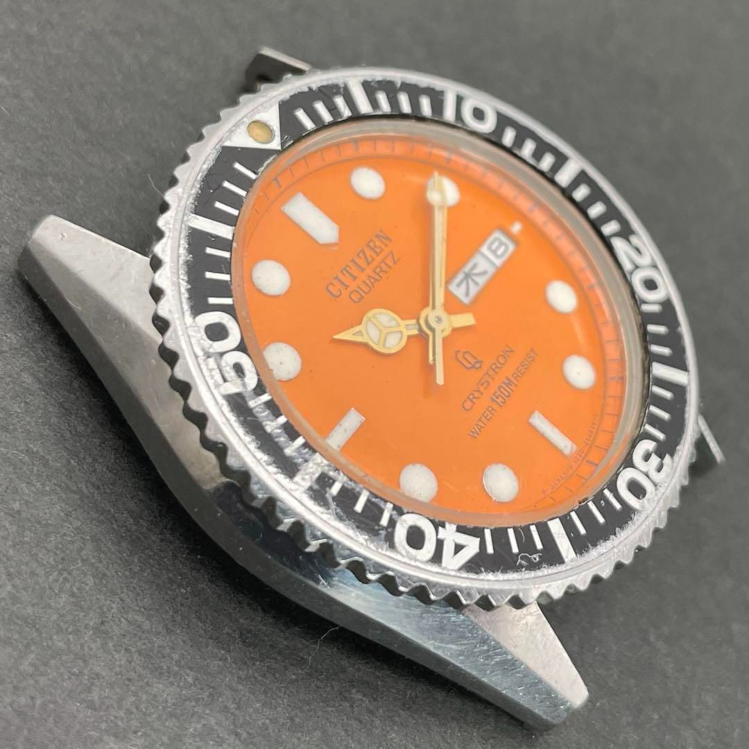 稼働品　CITIZEN クリストロン　デイデイト　スクエア　腕時計　メンズ 稼働品 CITIZEN クリストロン デイデイト スクエア 腕時計