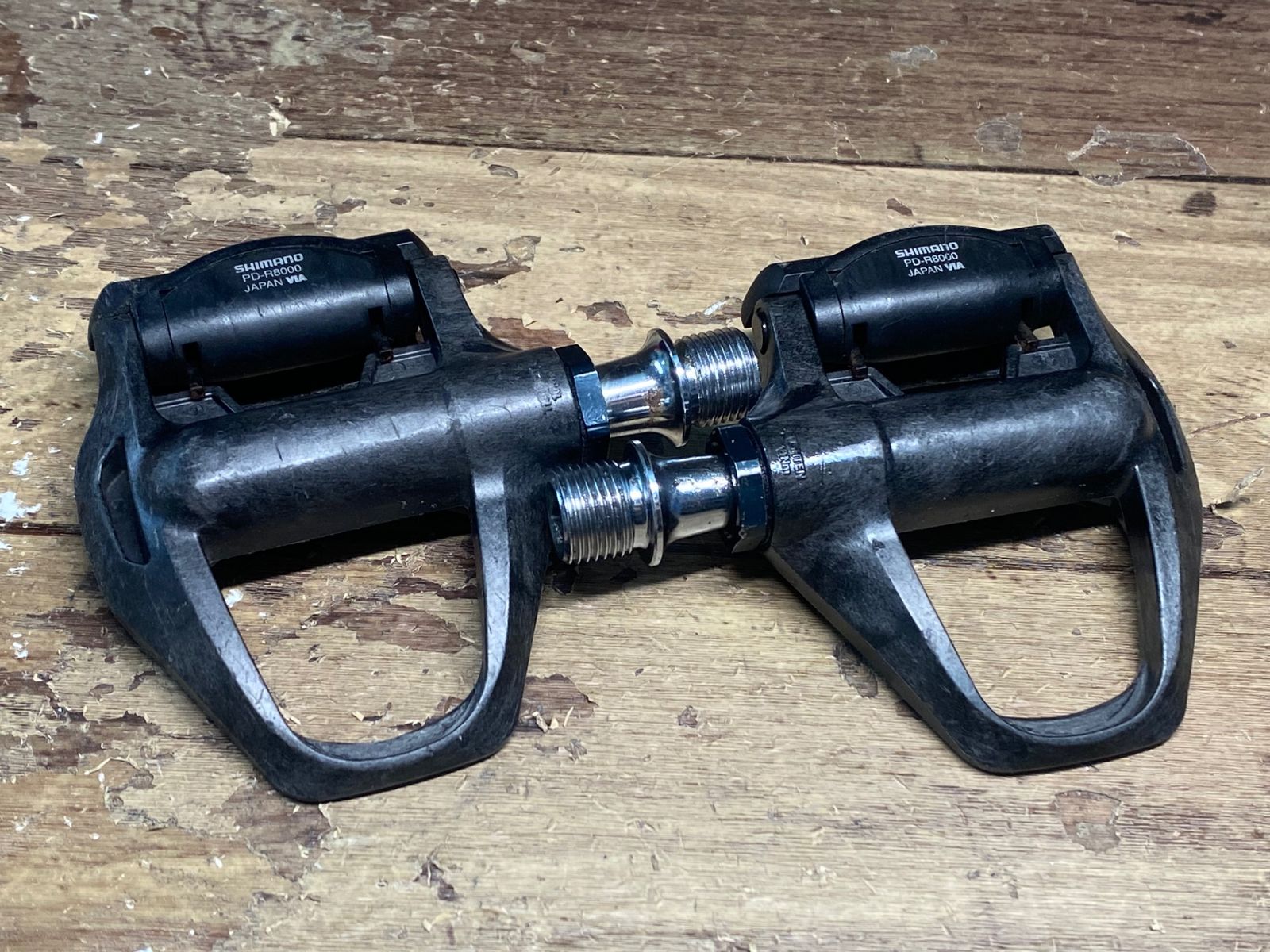 SHIMANO ULTEGRA SPDペダル Shimano Ultegra PD-R8000 Road Pedals (Black) (SPD-SL) (4mm