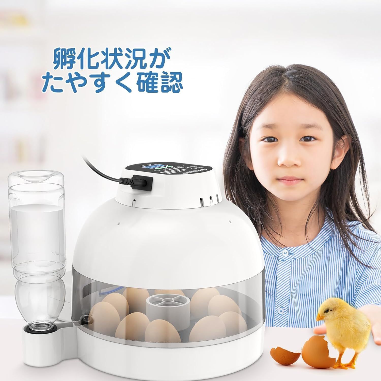 孵卵器 自動転卵 LifeBasis インキュベーター 孵化装置