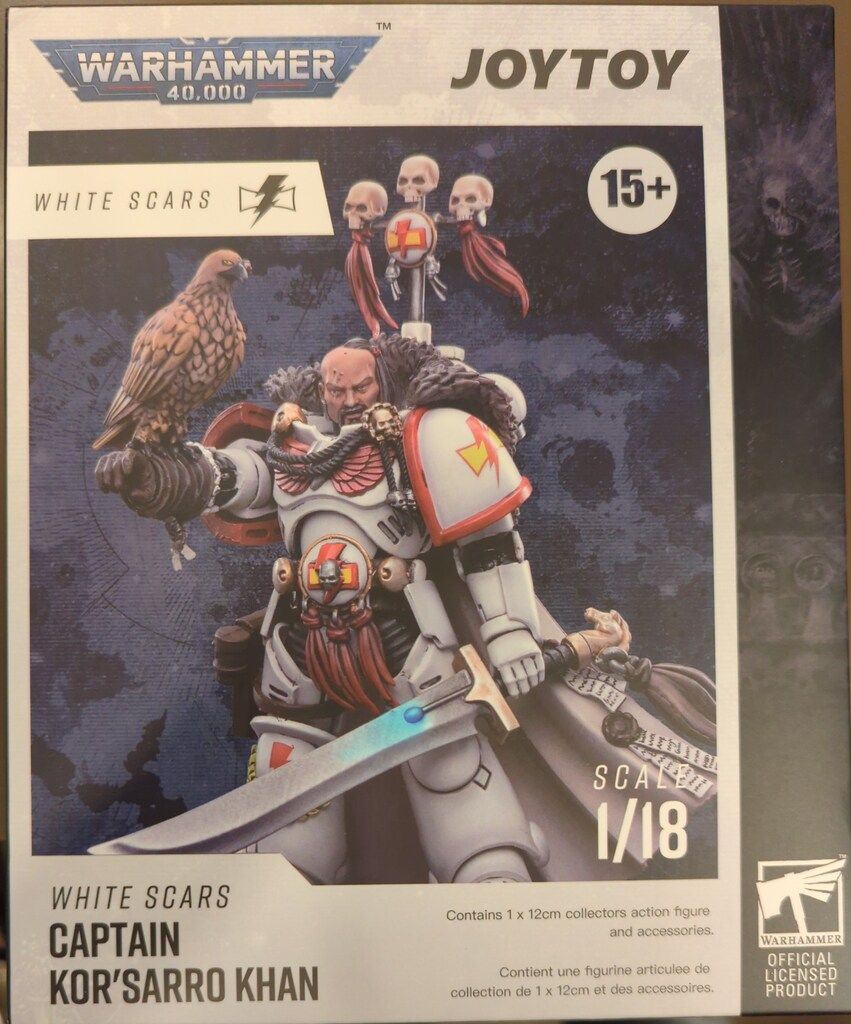 JOYTOY WARHAMMER40,000 WHITE SCARS CAPTAIN KOR'SARRO KHAN - メルカリ