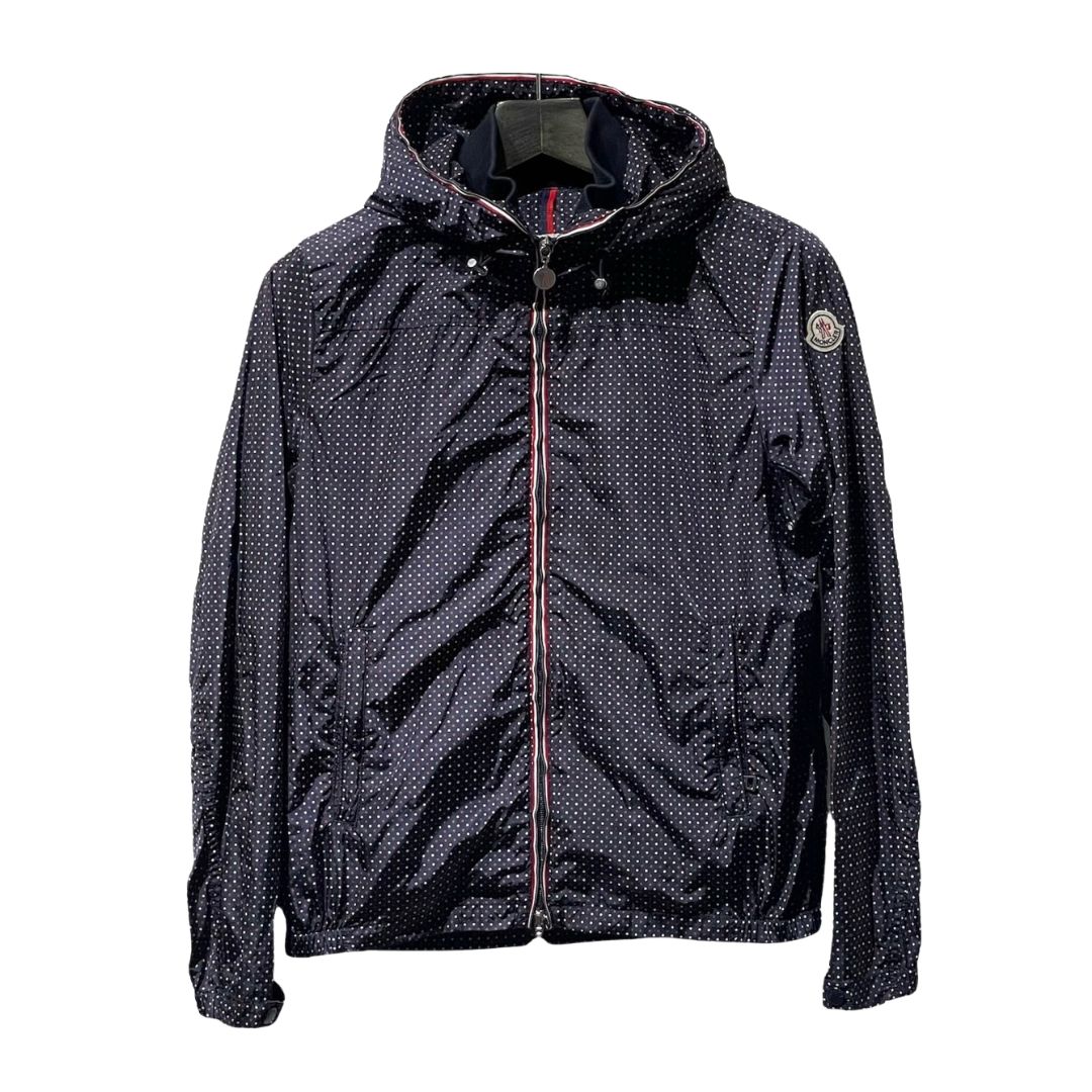 モンクレール MONCLER ナイロン ジャケット マウンテンパーカー ドット ネイビー トップス アウターサイズ1 - メルカリ