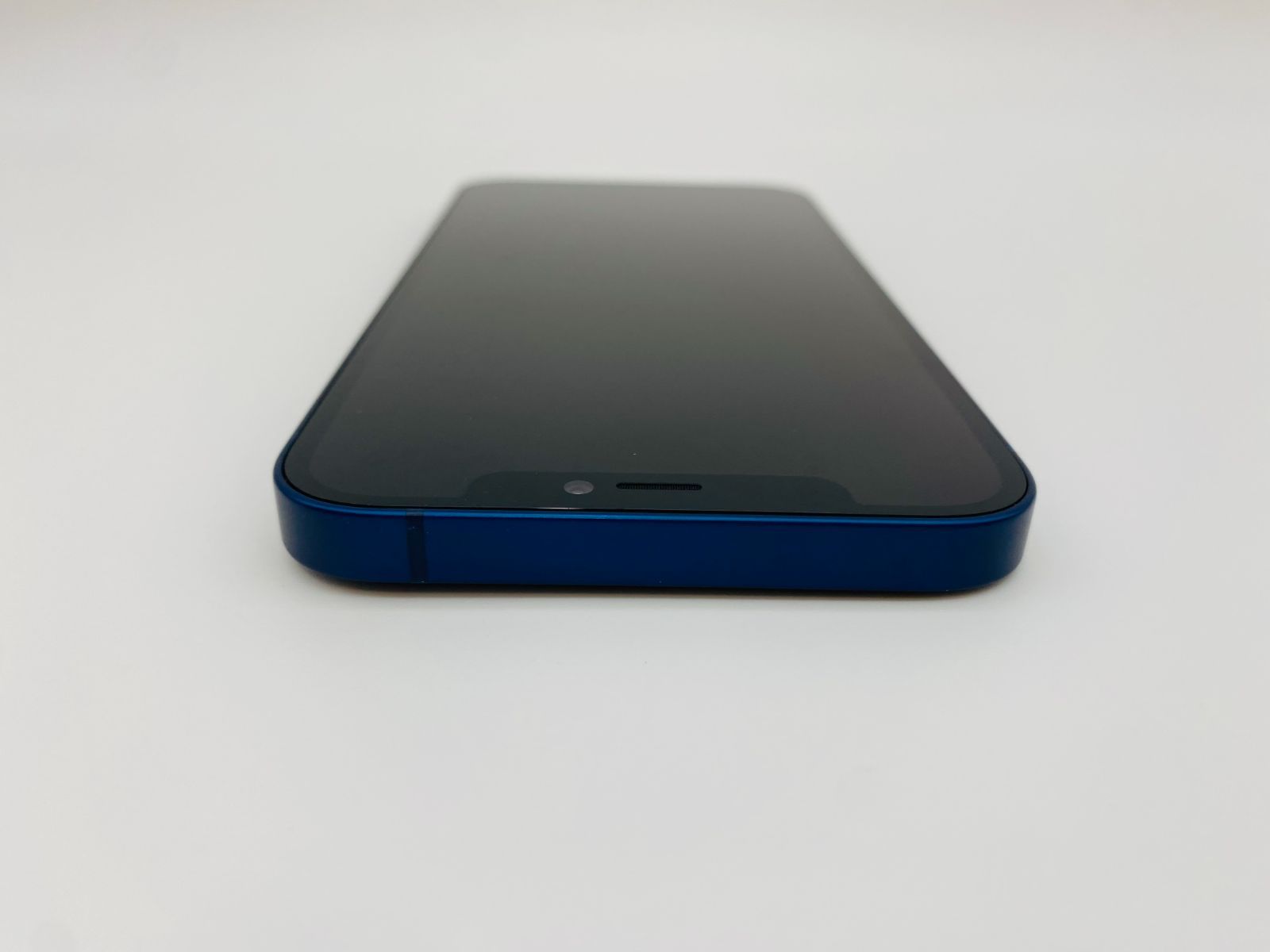 iPhone12 64GB ブルー/シムフリー/純正バッテリー100%/極薄ケース 
