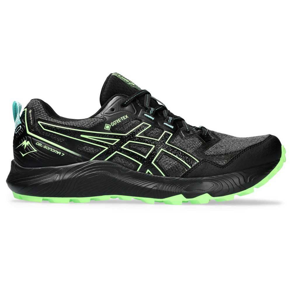 asics(アシックス) トレイルランニングシューズ GEL-SONOMA 7 ゴアテックス メンズ [004(ﾌﾞﾗｯｸ/ｲﾙﾐﾈｲﾄ ｸﾞﾘｰﾝ)] [27.0 cm 2E]