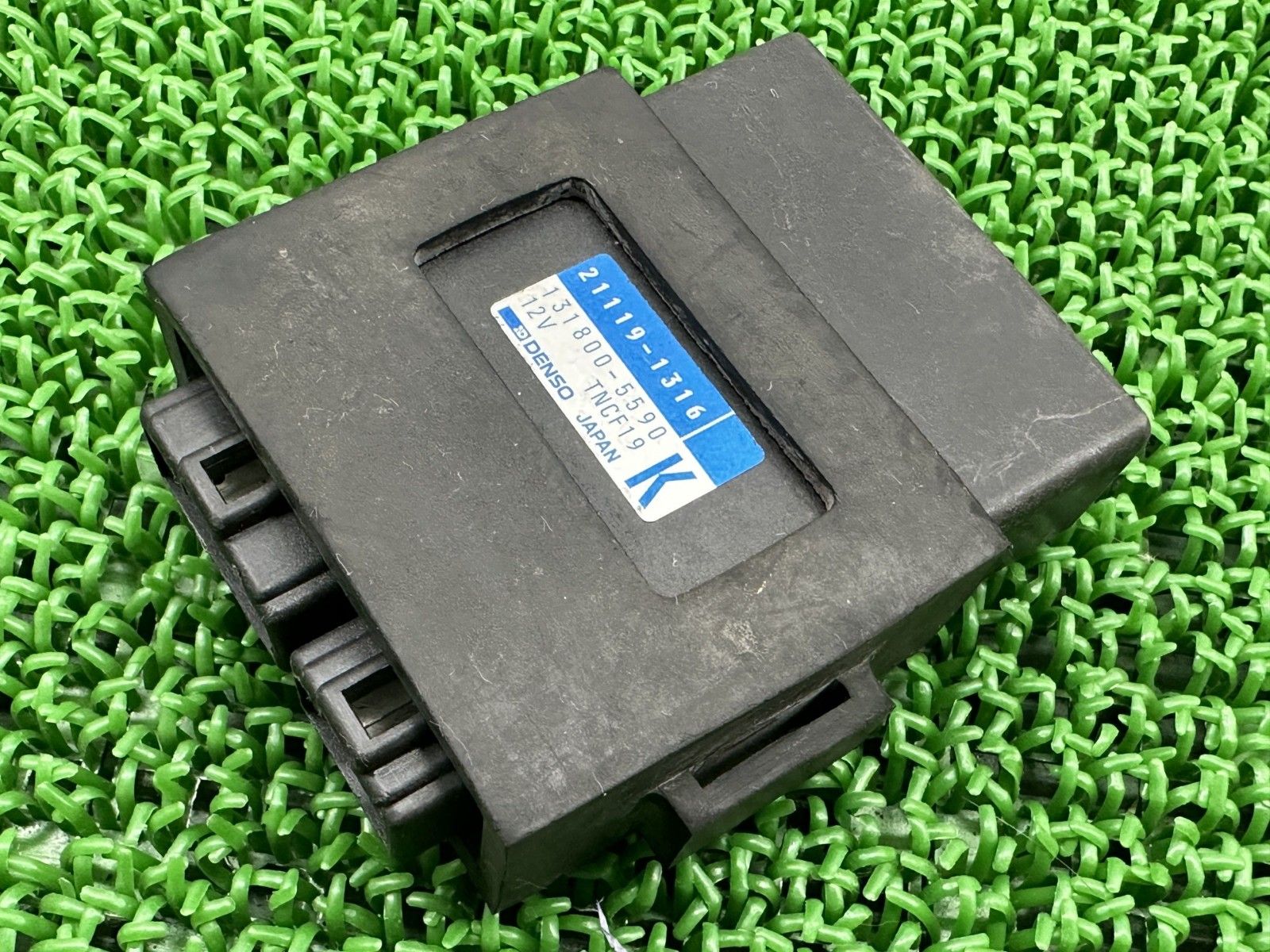 バリオス イグナイター カワサキ 純正 バイク 部品 ZR250A 前期 ケース付 CDI スパークユニット 車検 Genuine oY