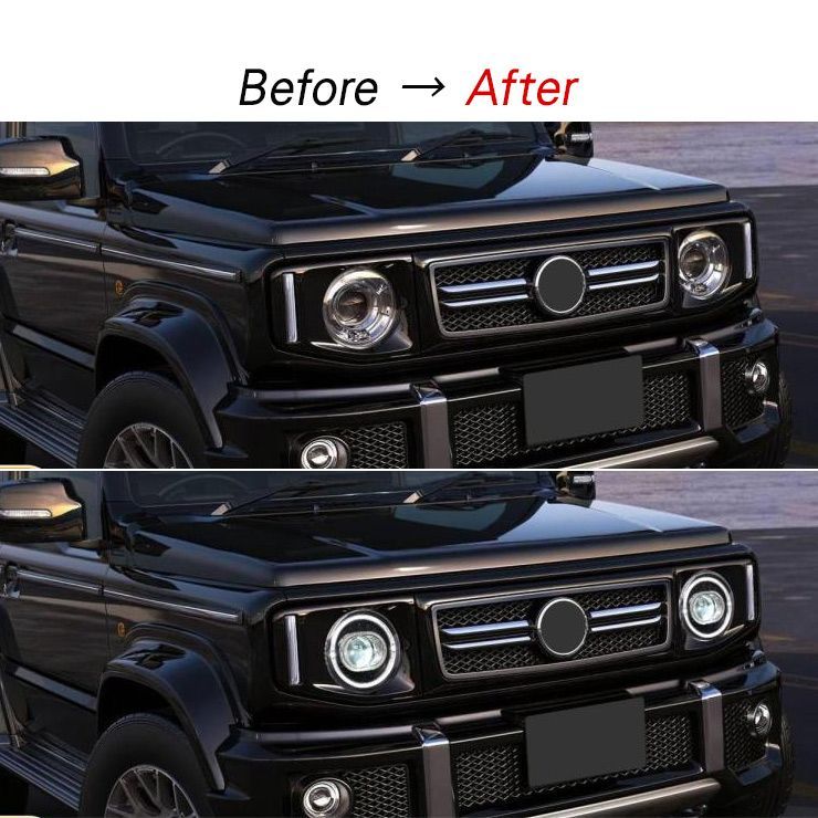 ジムニー JB64W シエラ JB74W LEDイカリング付き HID ヘッドライト