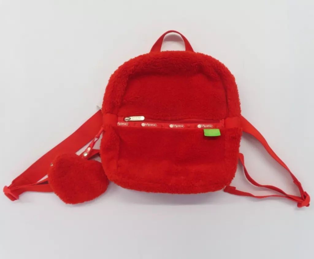 雑貨 エルモ SM FURRY CARRIER BKPACK セサミストリート×LeSportsac