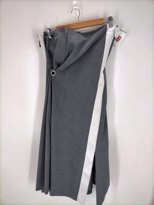 サカイ Sacai 20SS アシンメトリー ドレープドレスワンピース レディ 