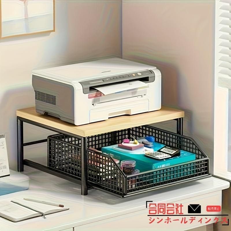 電子レンジラック ブラック