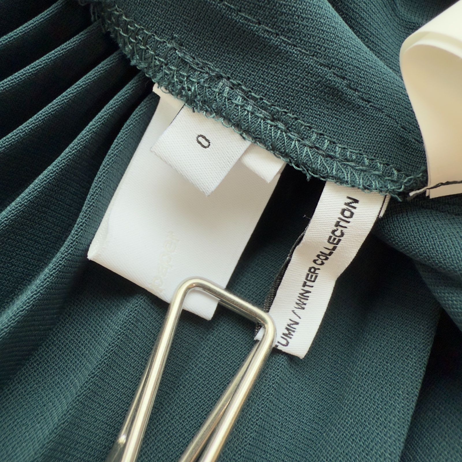 【最短翌日配送】 Graphpaper グラフペーパー Satin Pleats Skirt サテン プリーツ スカート サイズ0 古着 小粋な