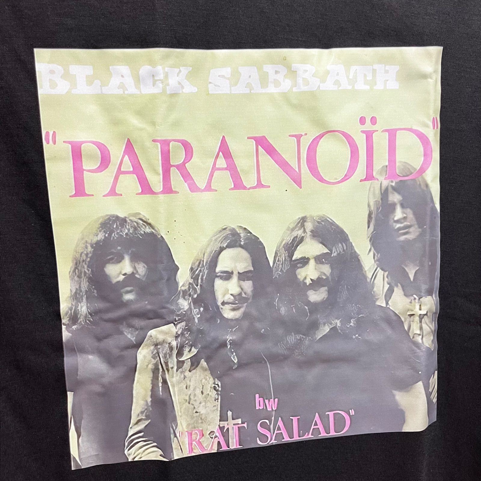 新品 ブラックサバス Black Sabbath バンドTシャツ バンティー