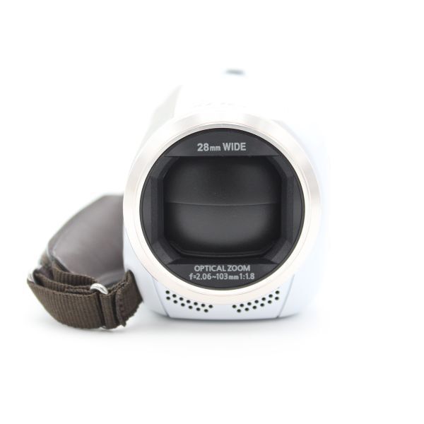 PANASONIC デジタルハイビジョンビデオカメラ 内蔵メモリー32GB ホワイト HC-V550M-W ♯75001