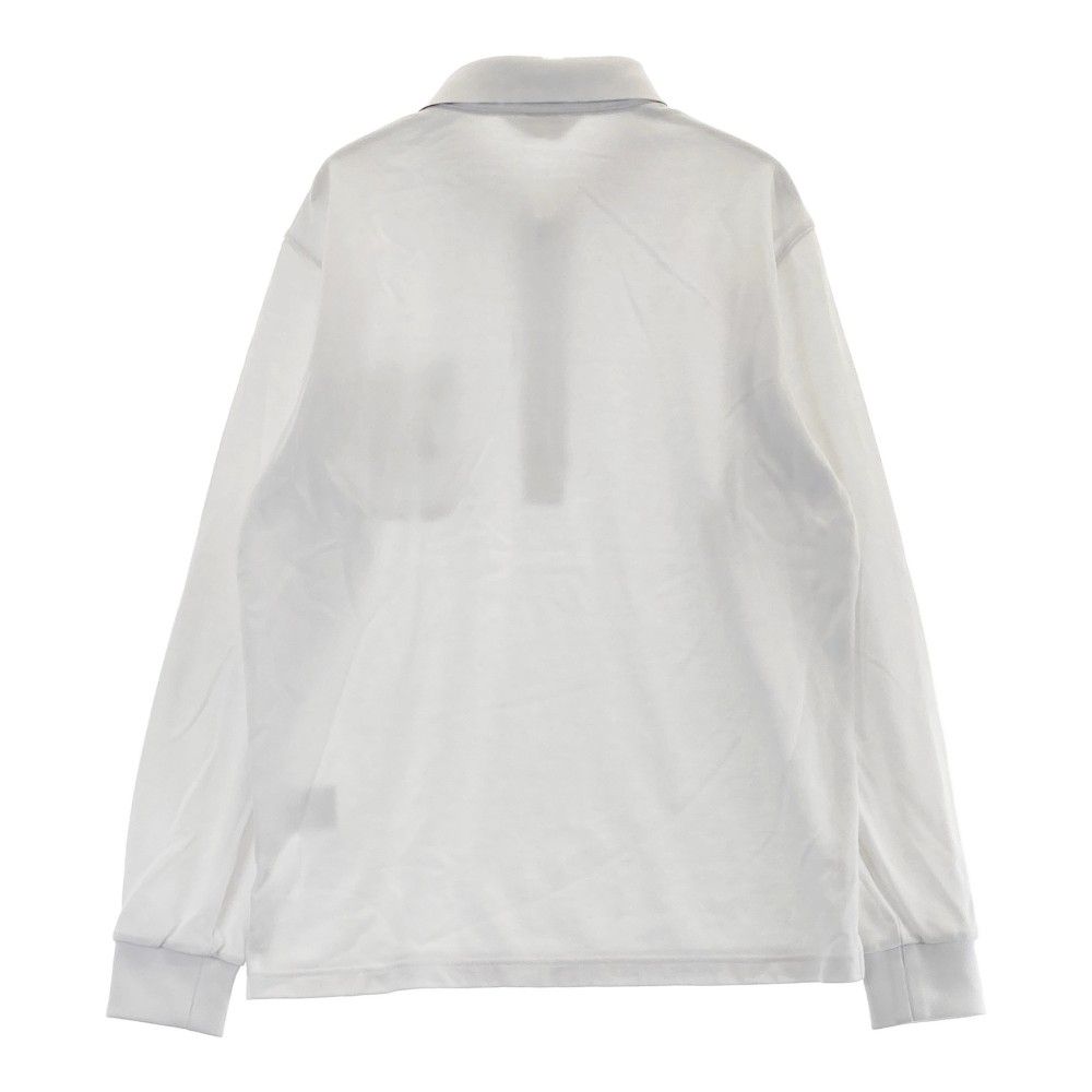 サイズ：46 ADABAT アダバット 長袖ポロシャツ ホワイト系