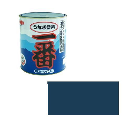 ニッペ Nippe ペンキ 塗料 うなぎ塗料一番 2 kg ブルー ラッカー つやなし 屋外