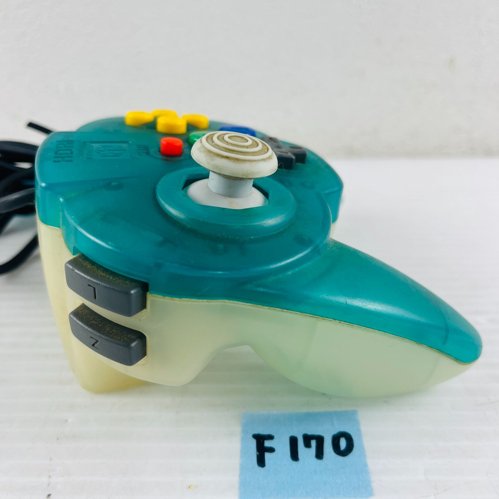 【動作品】★ホリパッドミニ64 ブルー ★ N64 ★ ニンテンドー 64 コントローラー ★ ホリ ★ 美品HORI ホリパッドミニ64 コントローラー ホリパッド NINTENDO64