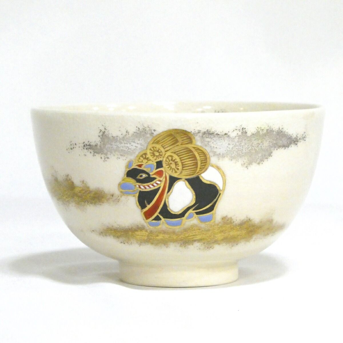 九月の特売品】眞葛焼 宮川香斎(真葛香斎)作 伊勢土産 茶碗 茶道具