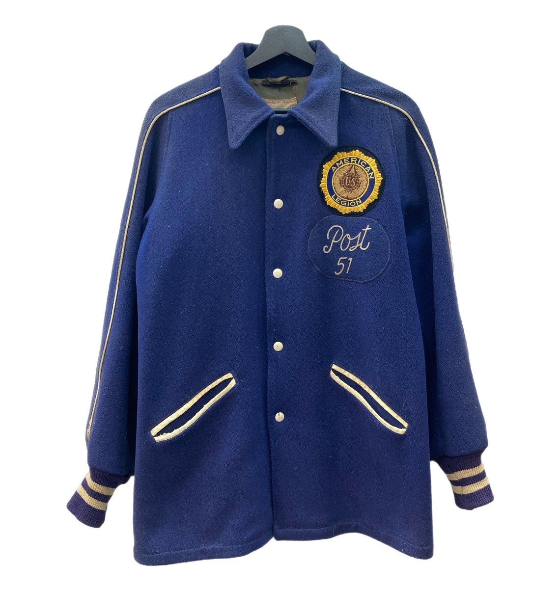 50s vintage BUTWIN カレッジ コットンギャバ スタジャン ヴィンテージ