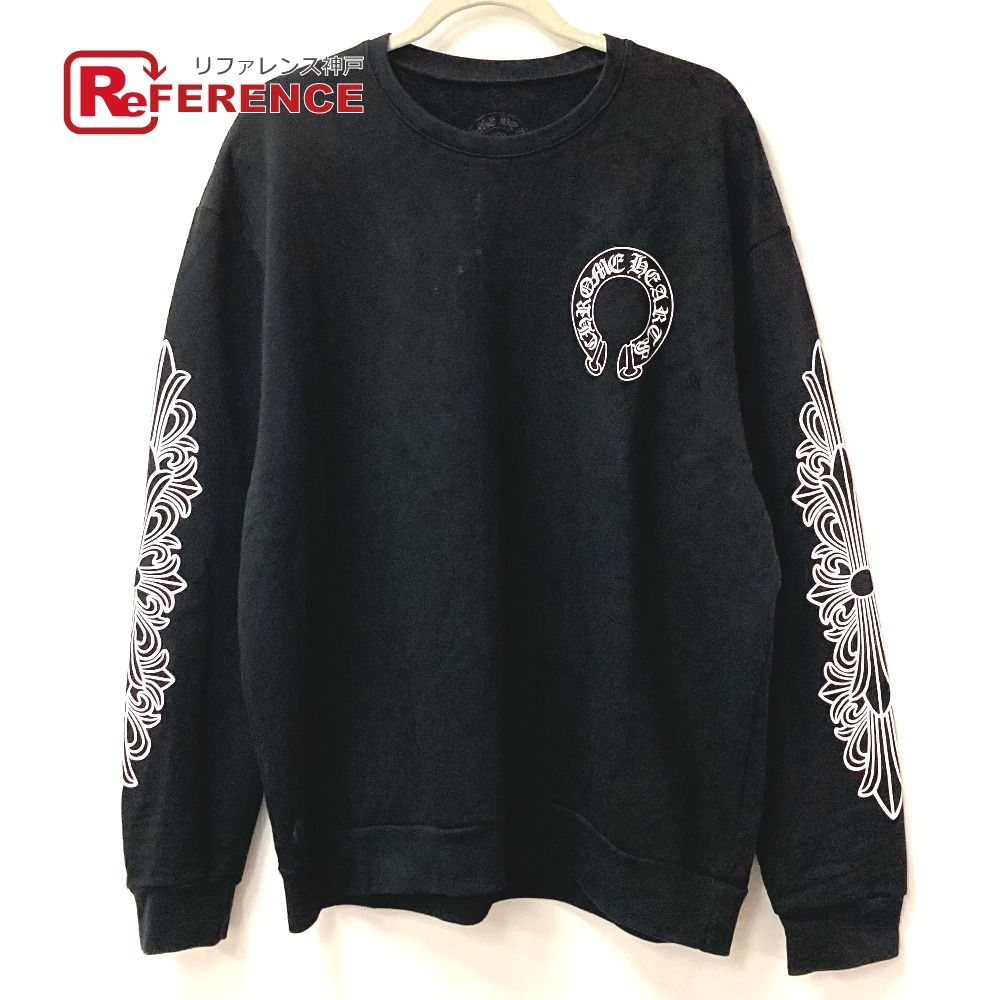 CHROME HEARTS クロムハーツ トレーナー ホースシュー ロゴ フローラル