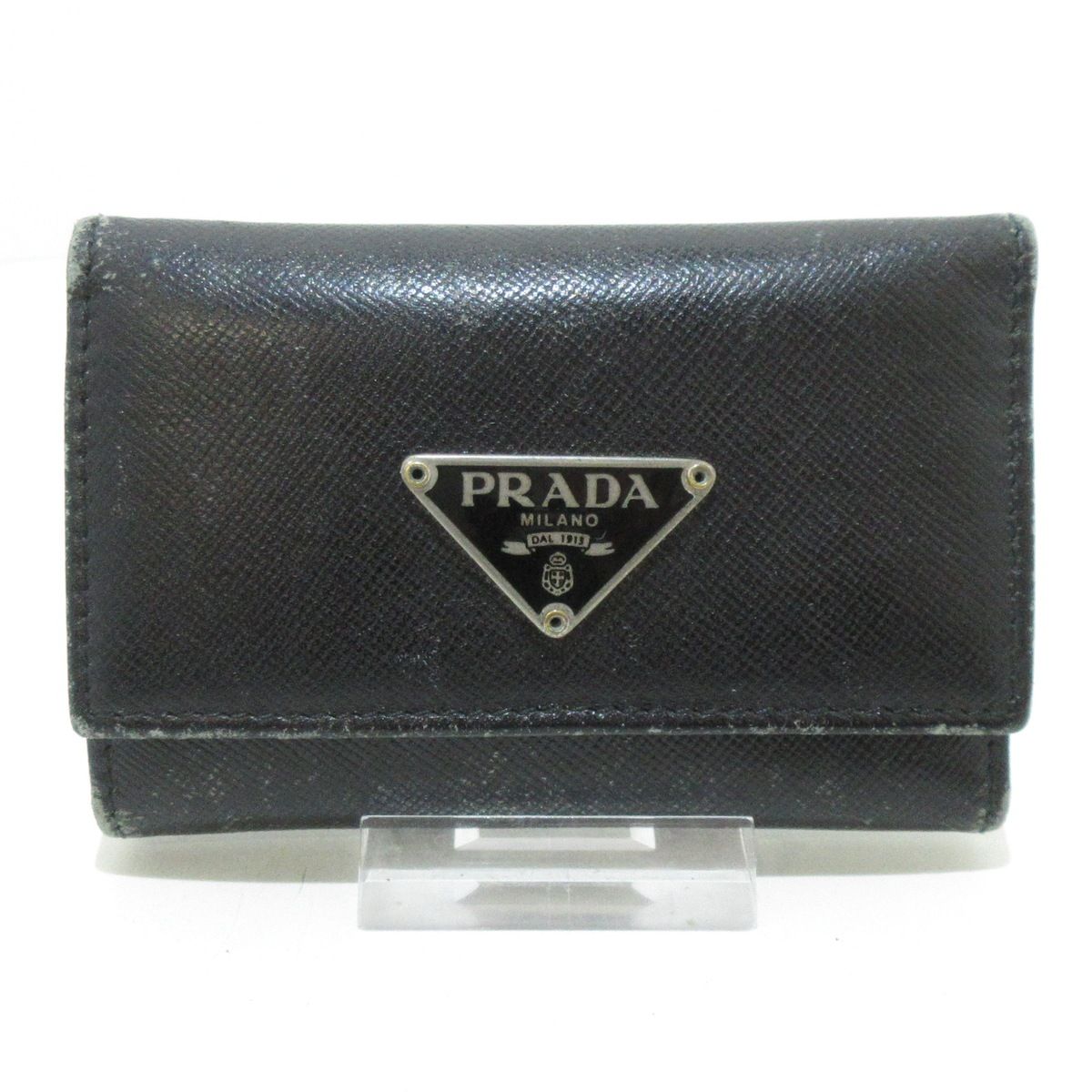 キーケースPRADA プラダ キーケース 黒 6連 - 小物