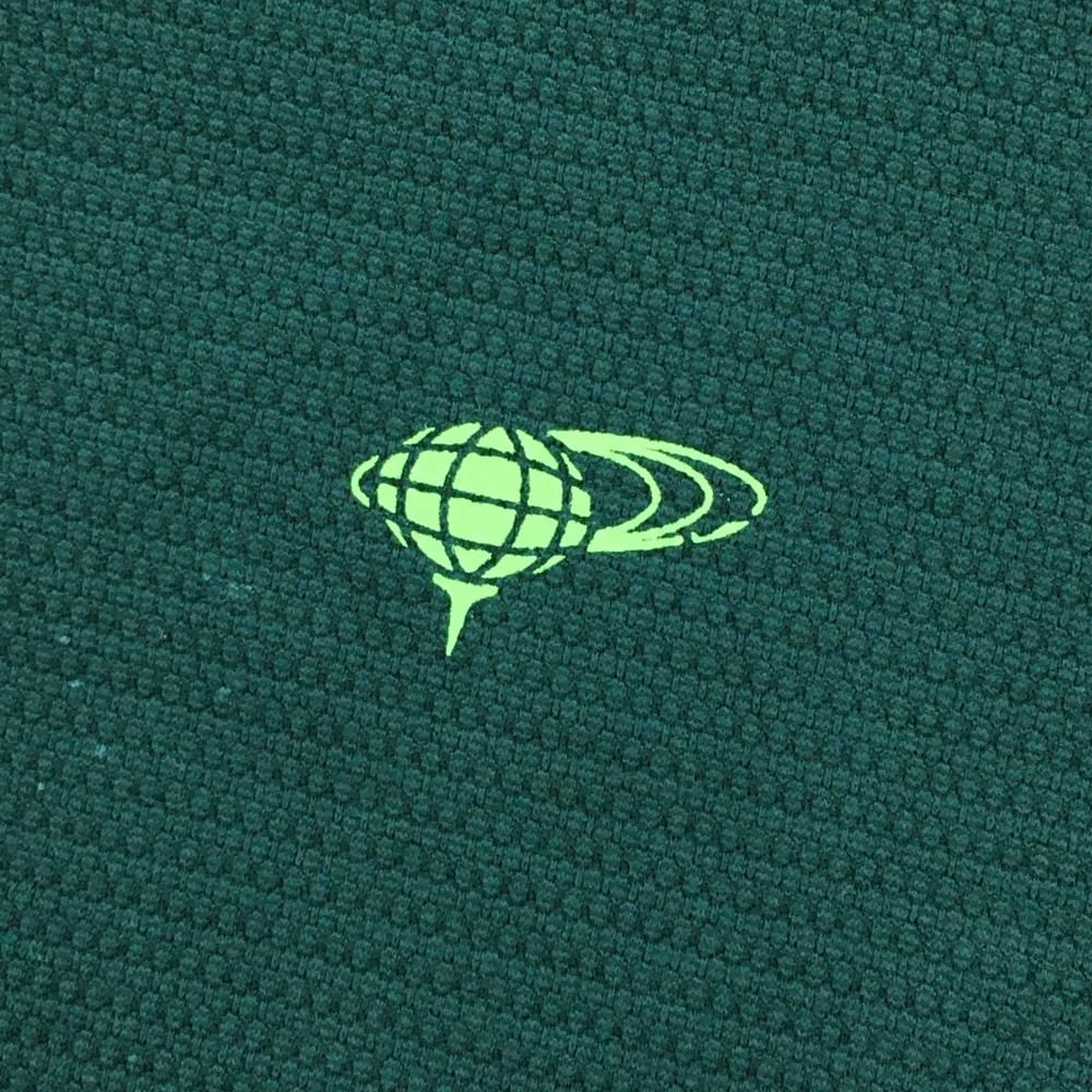 BEAMS GOLF タートルネック　半袖 ビームスゴルフ 半袖ハイネックシャツ グリーン×ライトグリーン