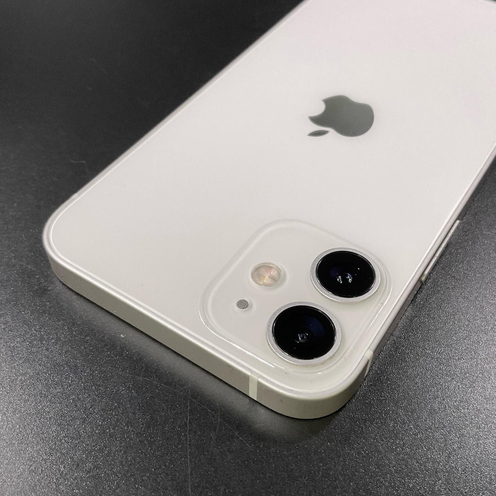 iPhone 12 mini 128GB ホワイト SIMフリー 白ロム 動作確認済 82