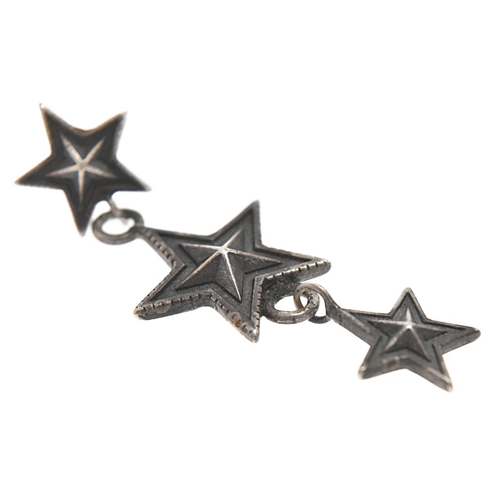 CODY SANDERSON コディーサンダーソン 3 STAR DANGLING EARRING コディ