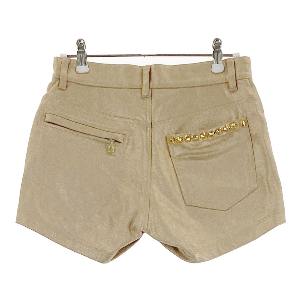 サイズ S MARK LONA マークアンドロナ ショートパンツ ゴールド系 ゴルフウェア レディース ストスト
