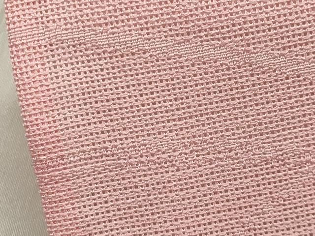 平和屋着物□上質な色無地 流水地紋 退紅色 正絹 逸品 CAAS9166fb