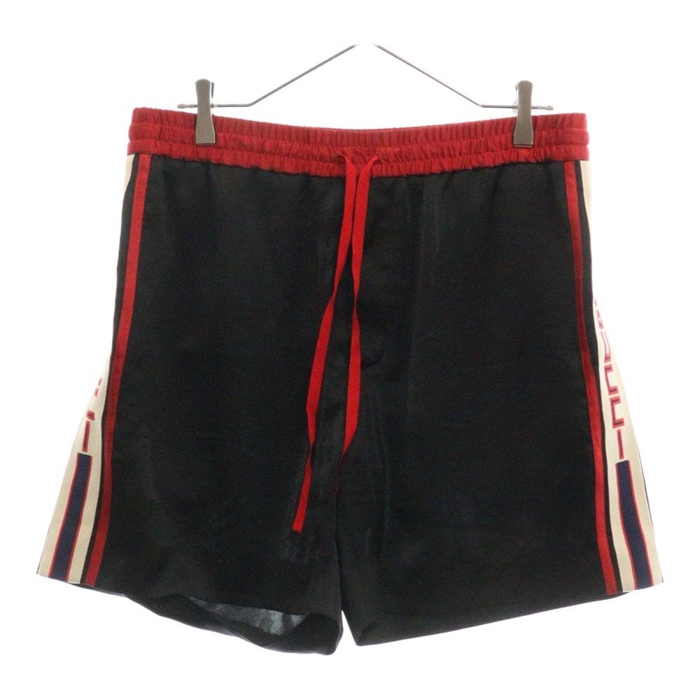 GUCCI (グッチ) 20SS ACETATE SHORTS W/STRIPE 522951 Z738C サテン