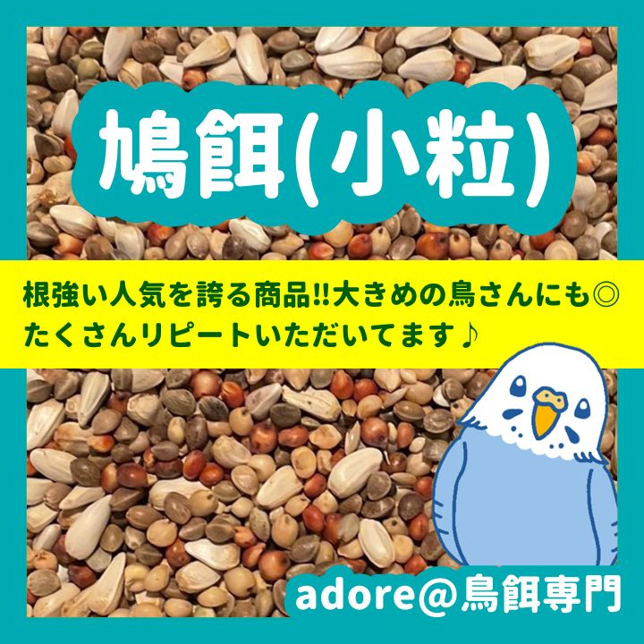 【ラスカル】鳩餌（小粒）12kg 鳩餌（小粒）800g（鳥の餌、鳩の餌です） - メルカリ