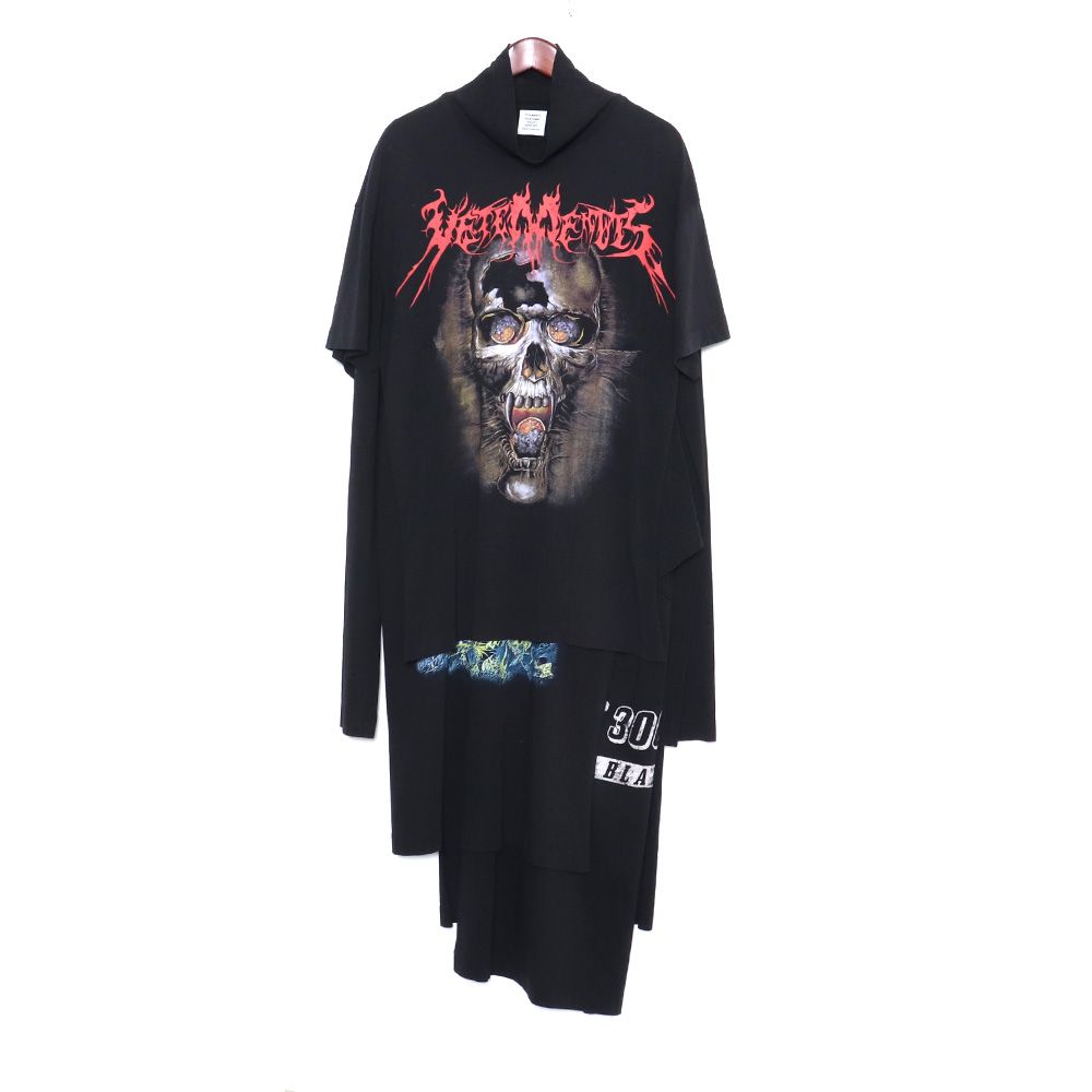 VETEMENTS 16AW スカルレイヤードカットソー WF17DR4 XS - GRAIZ