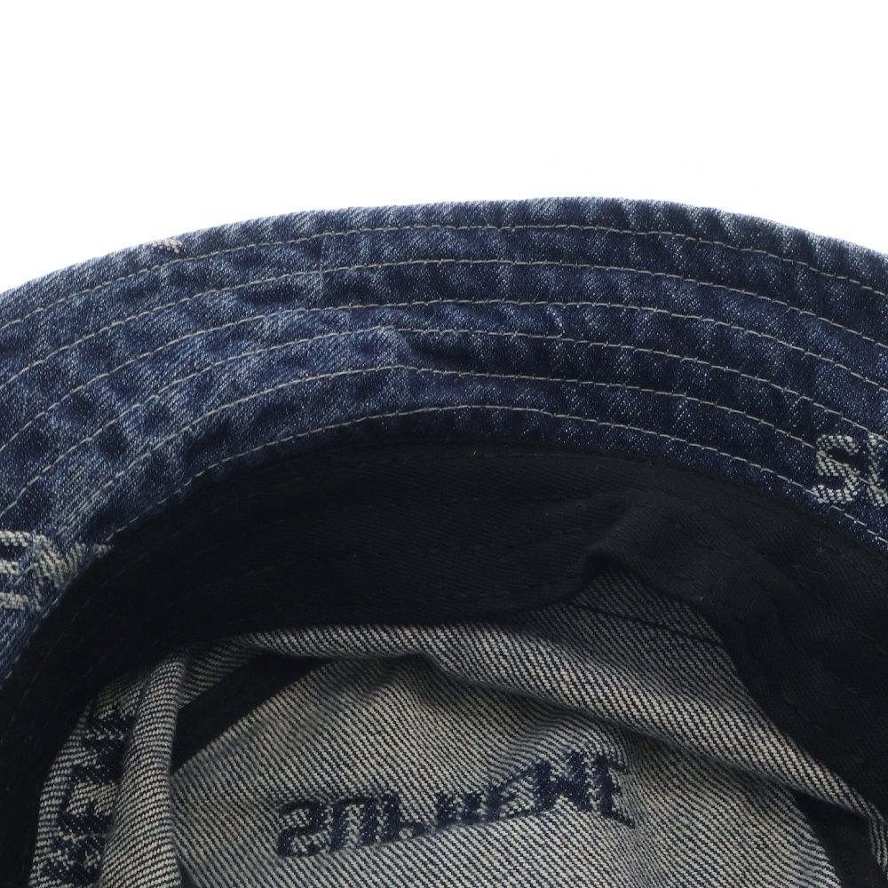 SUPREME (シュプリーム) 19SS Logo Denim Crusher ロゴ総柄 デニム