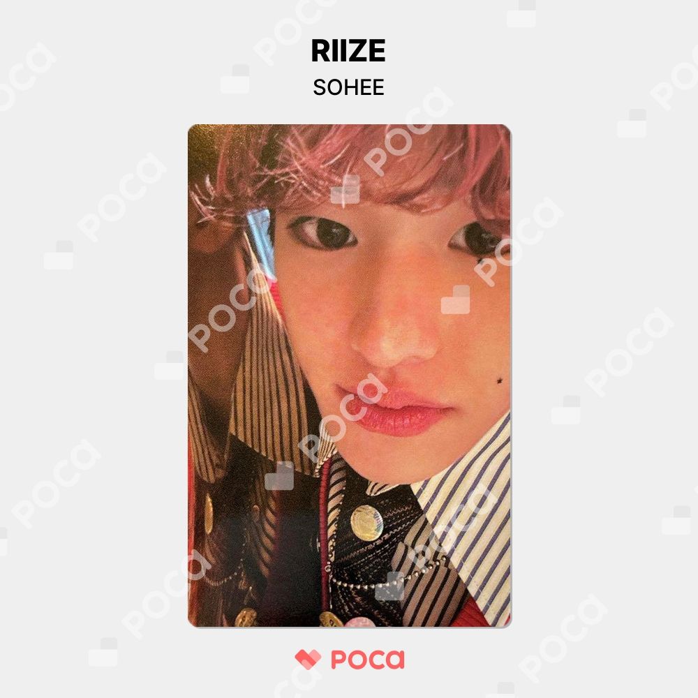 RIIZE ソヒ トレカ RIIZING Collect Book Ver. 公式 トレカ