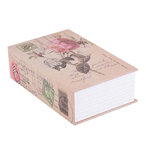 Rose xuuyuu 辞書型 隠し金庫 セキュリティボックス 財布 保管 本棚 に リアル に 溶け込む(Rose)