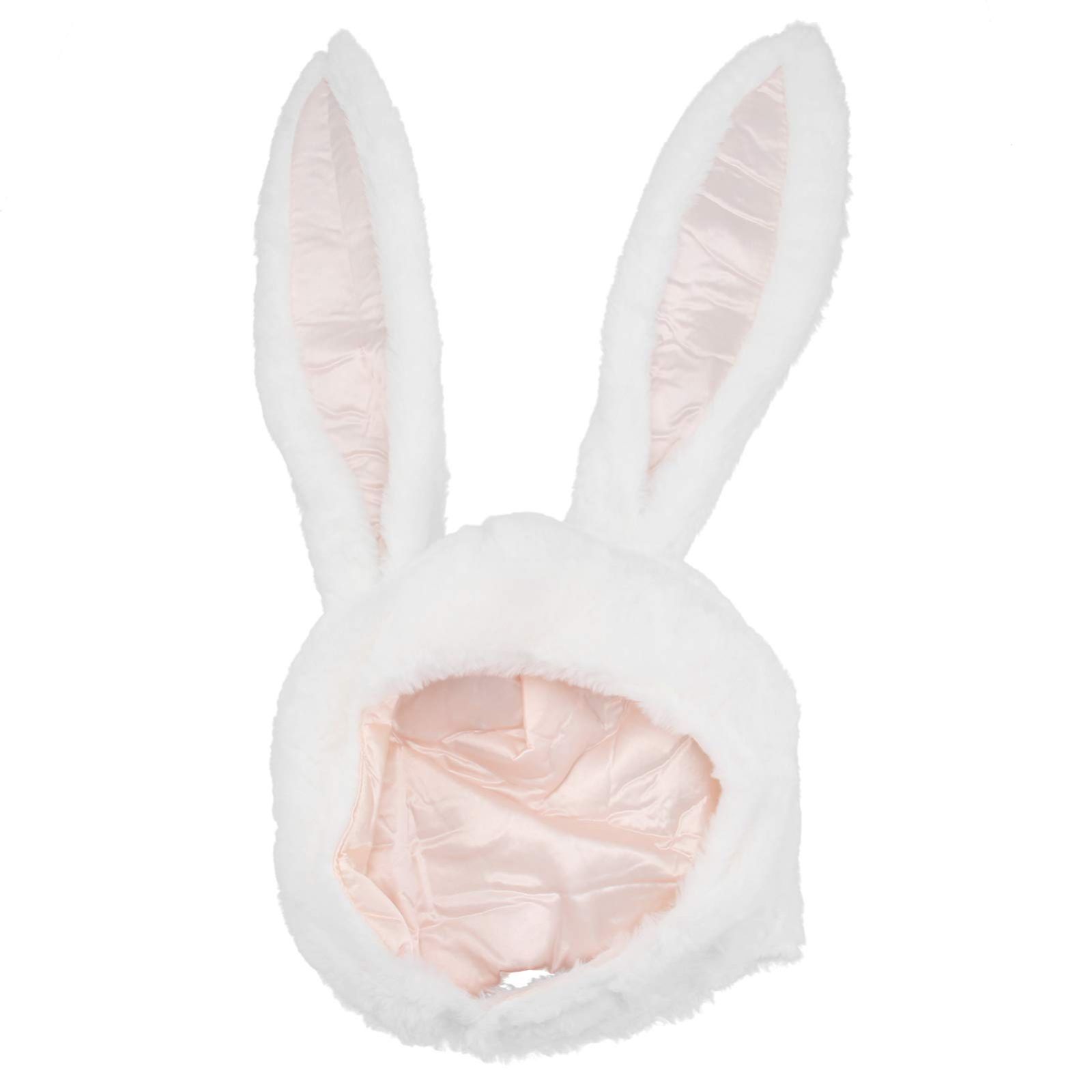 【数量限定】かぶりもの ウサギ 被り物 コスプレ ウサギ帽子 うさぎ うさぎ 帽子 かわいい ふわふわ VANZACK コスチューム用小物 撮影道具 (ホワイト)