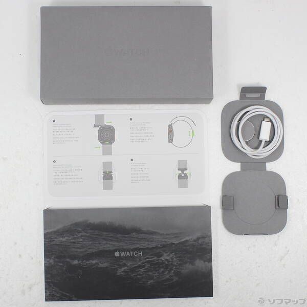 〔 品〕 Apple Watch Ultra 2 GPS Cellular 49mm ブラックチタニウムケース ブラックチタニウムミラネーゼループ 258 WWW_NOITHATQUANGTHANH_NET