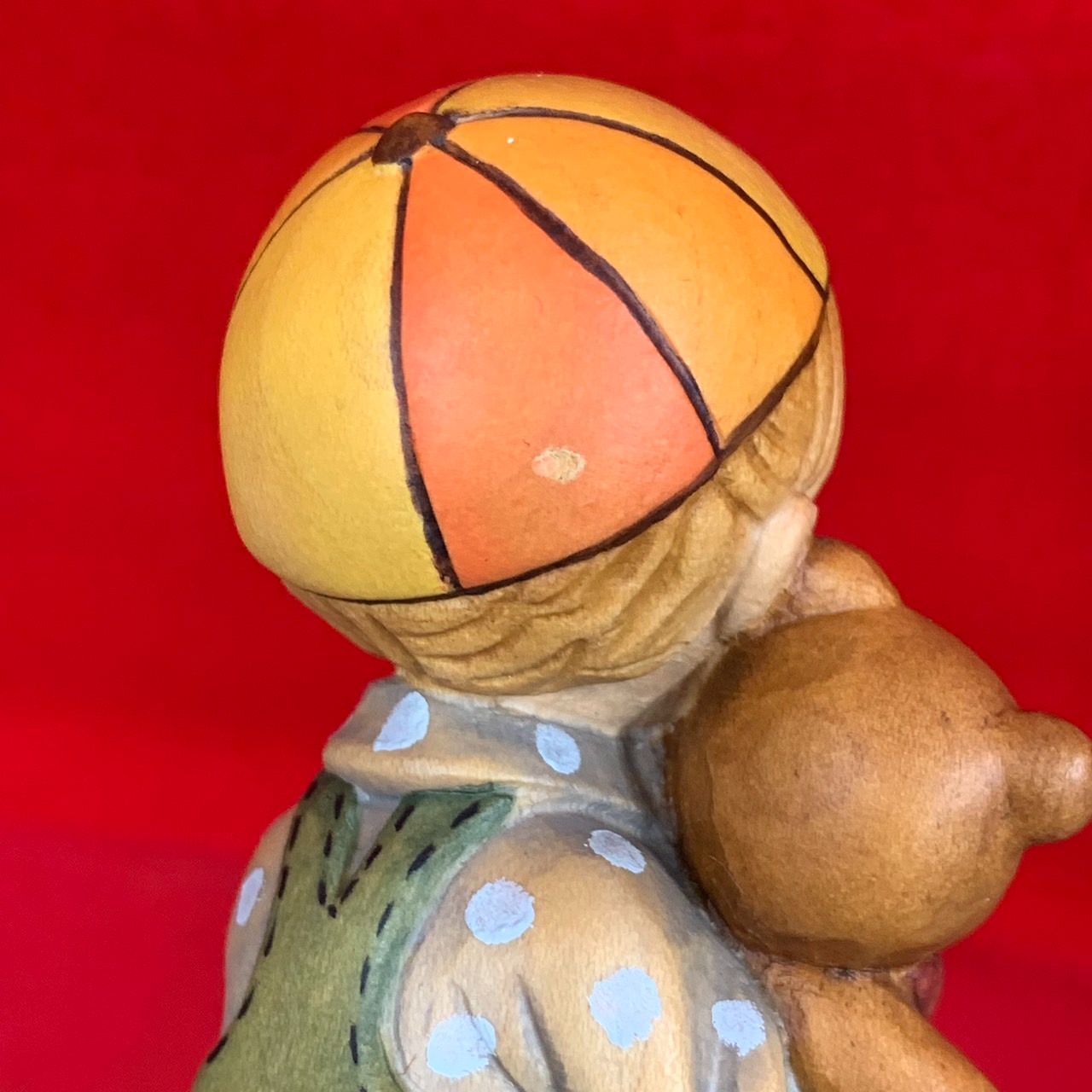 鞍を乗せた馬　アンリ　ANRI　イタリア　木彫り人形　高さ12ｃｍ　ご成約済み アンリ人形 木彫り サラケイ Bearly Ready 12cm Anri イタリア 置物 J1