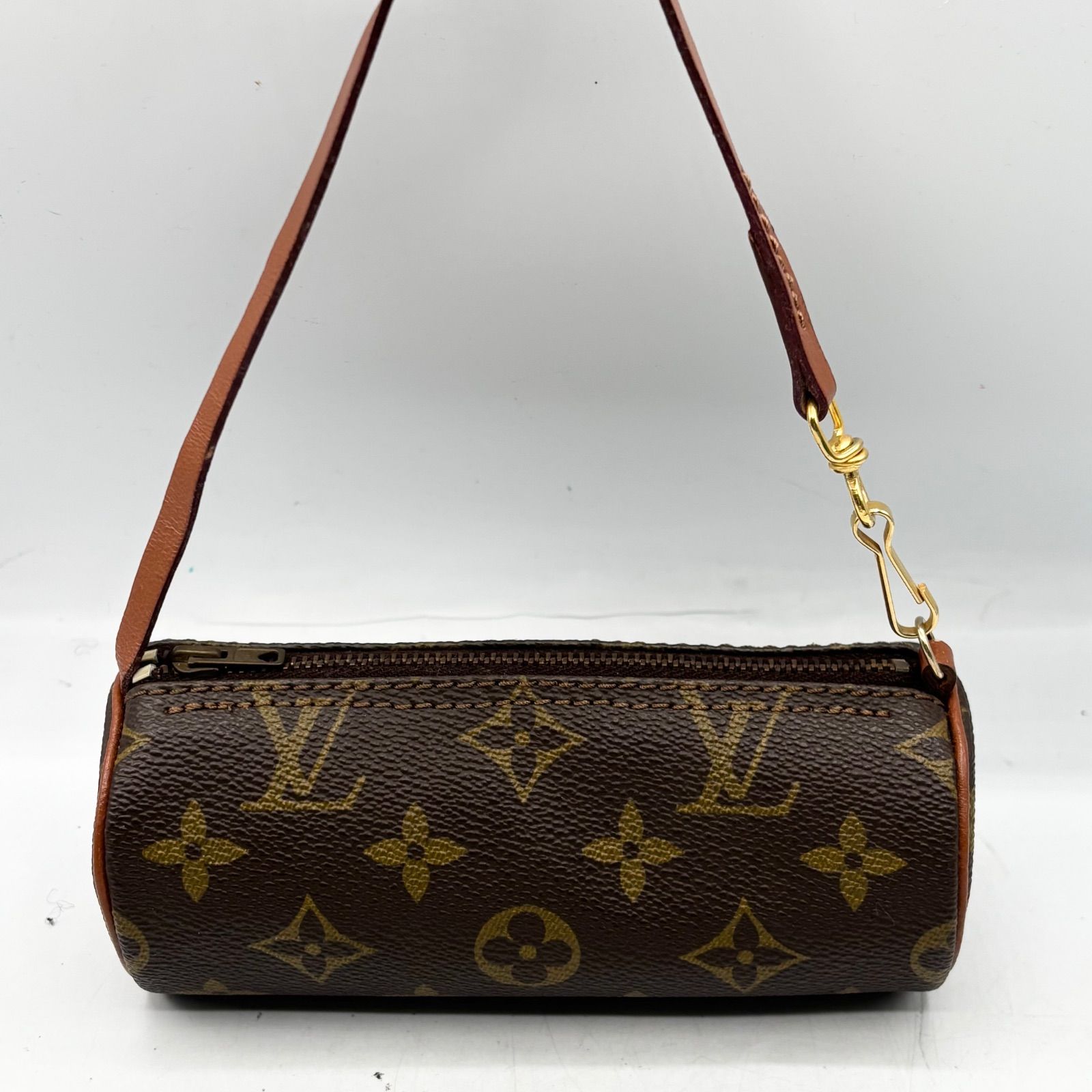 極美品　ルイヴィトン　モノグラム　パピヨン　付属　ポーチ　ハンドバッグ ルイヴィトン LOUIS VUITTON Vintage 極美品 モノグラム ポーチ