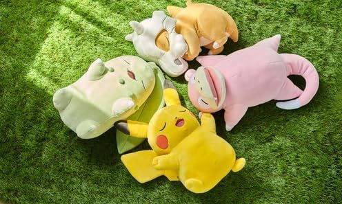 おやすみピカチュウ Sleep Pokemon 35.5×30×15(H×W×D:㎝) もっちり