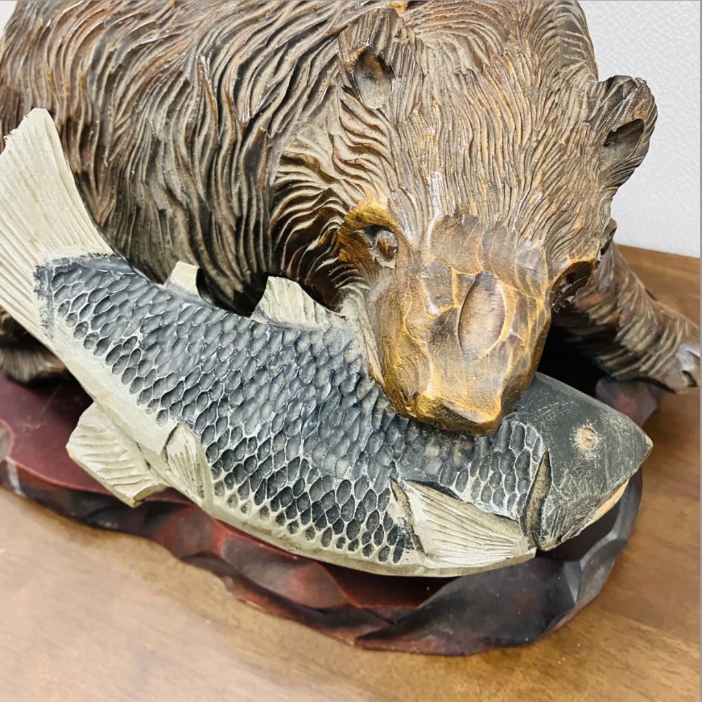 木彫り 一枚板 魚 置物 彫刻 古美術 骨董 工芸品 オブジェ 木彫り 一枚板 魚 置物 彫刻 古美術 骨董 工芸品 オブジェ 【公式通販】